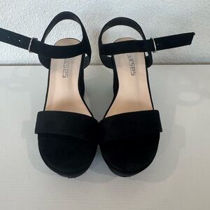SAS Women's Black Sandals